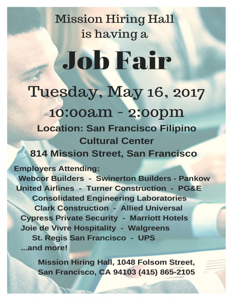 Job Fair Mission Hiring Hall